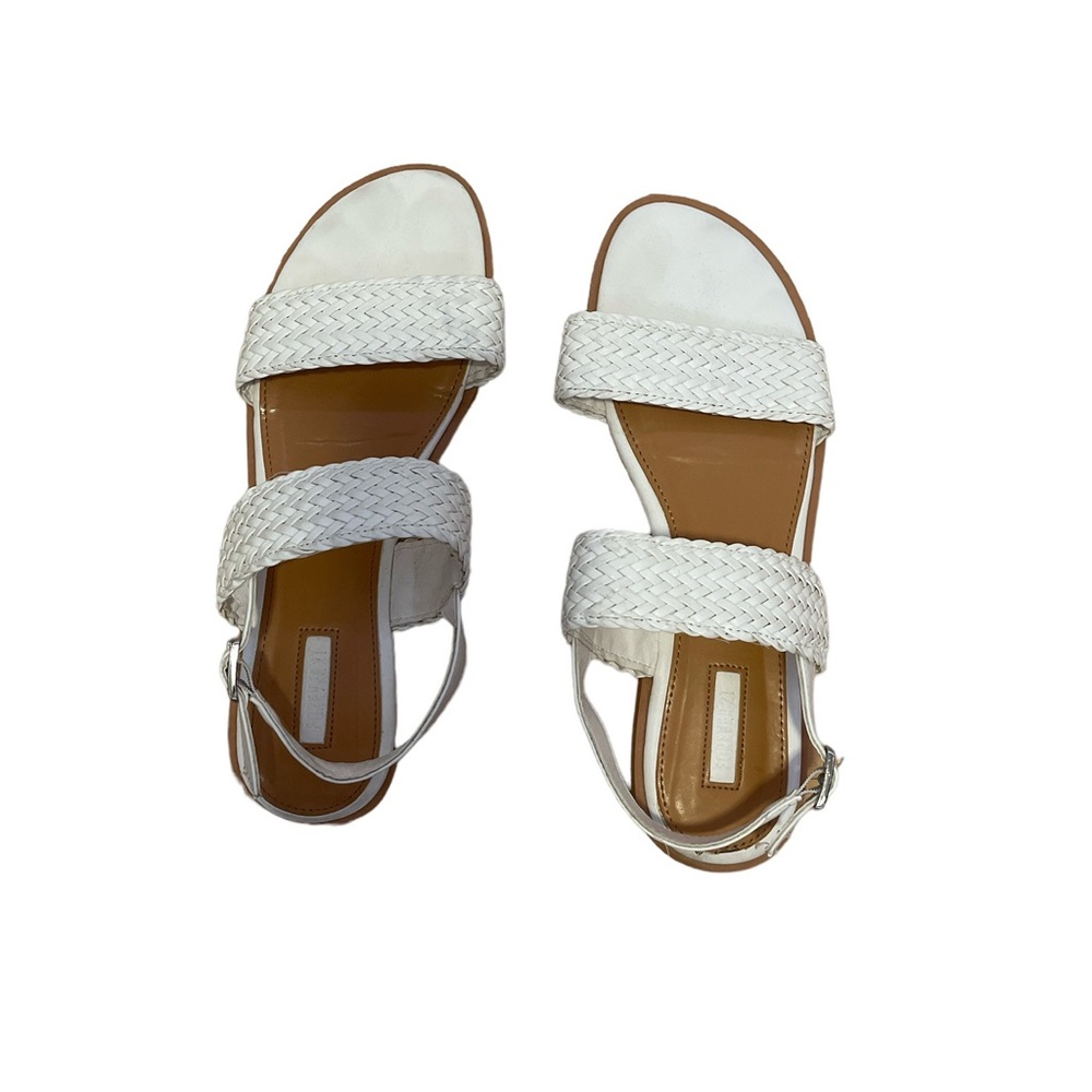 Forever 21 white sandals, size 7.5